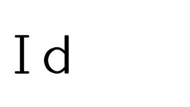 Serif Yazı Tipleri ve Ağırlığı ile Idaho El Yazısı Metni Canlandırması