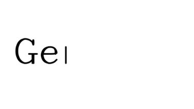 Almanya Serif Yazı Tipleri ve Ağırlıklarıyla El Yazısını Canlandırdı