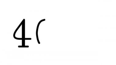 Serif Yazı Tipi ve Ağırlığı ile 401k Canlandırılmış El Yazısı Metni