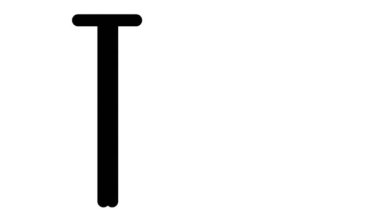 Serif Yazı Tipi ve Ağırlığı ile Pi Canlandırılmış El Yazısı Metni