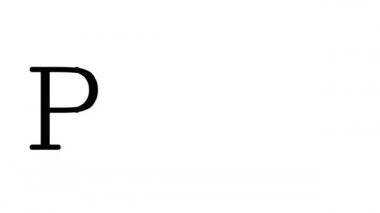 Serif Yazı Tipleri ve Ağırlığı ile Erik Canlandırılmış El Yazısı Metni