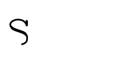 Serif Yazı Tipleri ve Ağırlığı ile İnce Canlandırılmış El Yazısı Metni