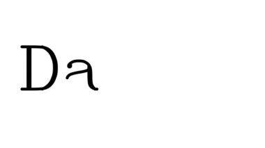 Serif Yazı Tipleri ve Ağırlıklarıyla Tarih Canlandırılmış El Yazısı Metni