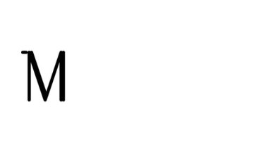 Serif Yazı Tipi ve Ağırlığı ile Mouth Animasyon El Yazısı Metni