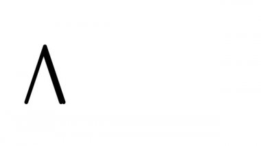 Serif Yazı Tipi ve Ağırlığı ile Arial Animasyon El Yazısı Metni