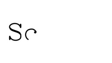 Şema Canlandırılmış El Yazısı Metni Serif Yazı Tipleri ve Ağırlıkları ile