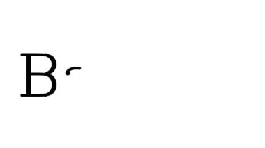 Serif Yazı Tipleri ve Ağırlığı ile Banker Canlandırılmış El Yazısı Metni