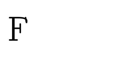 Serif Yazı Tipleri ve Ağırlığı ile Canlandırılmış Metin Oluştur