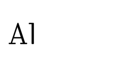 Serif Yazı Tipi ve Ağırlığı ile Alarm Canlandırılmış El Yazısı Metni