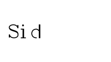 Serif Yazı Tipleri ve Ağırlıklarıyla Yürürlükteki El Yazısı Metni