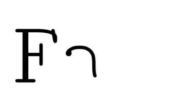 Serif Yazı Tipi ve Ağırlığı ile Adil Animasyon Metni