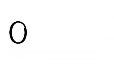 Serif Yazı Tipleri ve Ağırlığı ile Osaka Animasyon Metni