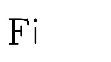 Serif Yazı Tipleri ve Ağırlıklarıyla Animasyon Metni