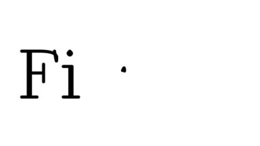 Serif Yazı Tipleri ve Ağırlığı ile Mali Canlandırılmış El Yazısı Metni