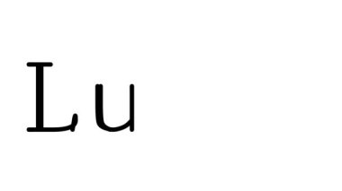 Serif Yazı Tipleri ve Ağırlığı ile Luxor Canlandırılmış El Yazısı Metni
