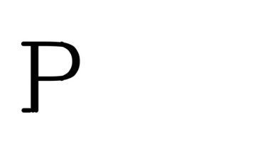 Serif Yazı Tipi ve Ağırlığı ile Polo Animasyon El Yazısı Metni