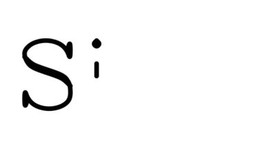 Serif Yazı Tipi ve Ağırlığı ile İpek Canlandırılmış El Yazısı Metni