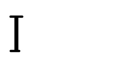 Serif Yazı Tipi ve Ağırlığı ile Yasa Canlandırılmış El Yazısı Metni