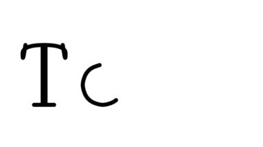 Serif Yazı Tipi ve Ağırlığı ile Kurbağa Canlandırılmış El Yazısı Metni