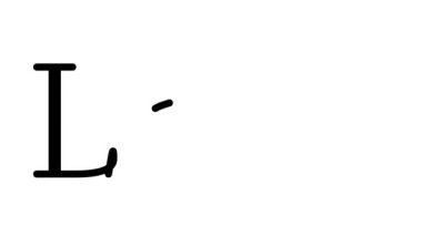 Serif Yazı Tipleri ve Ağırlığı ile Kayıp El Yazısı Metni