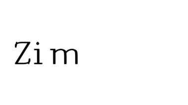 Serif Yazı Tipleri ve Ağırlıkları ile Zimbabwe Canlandırılmış El Yazısı Metni