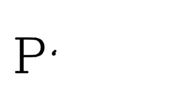 Serif Yazı Tipi ve Ağırlığı ile Parma Canlandırılmış El Yazısı Metni