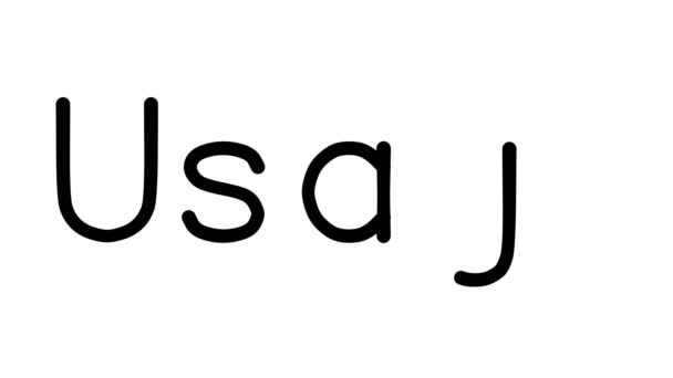 사용자 매뉴얼 텍스트 애니메이션 Sans Serif Fonts Weights — 비디오