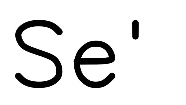 Sell Handwritten Text Animation Various Sans Serif Fonts Weights — Stock Video