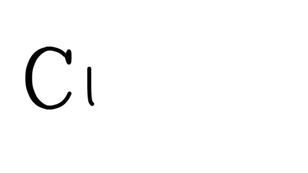 丘比特动画手抄本的字体和重量 — 图库视频影像