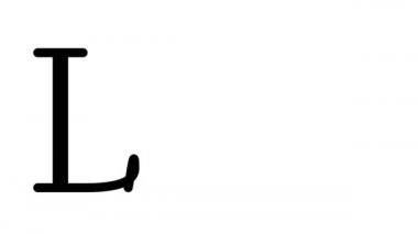 Serif Yazı Tipleri ve Ağırlığı ile LOL Canlandırılmış El Yazısı Metni