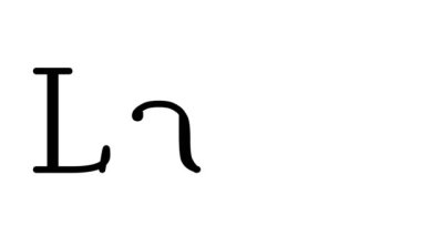 Serif Yazı Tipleri ve Ağırlıklarındaki Animasyon El Yazısı Metni