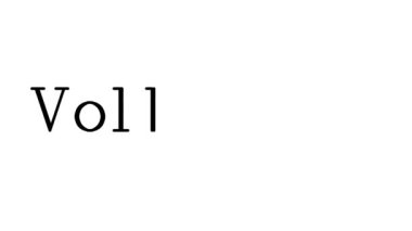 Serif Yazı Tipleri ve Ağırlığı ile Voleybol Canlandırılmış El Yazısı Metni