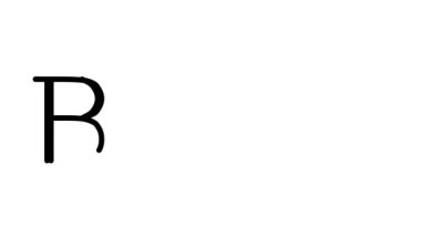 Birch Animasyon El Yazısı Metni Serif Yazı Tipleri ve Ağırlığı