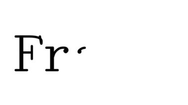 Çerçeve Canlandırılmış El Yazısı Metnini Serif Yazı Tipleri ve Ağırlığı ile Çerçevele