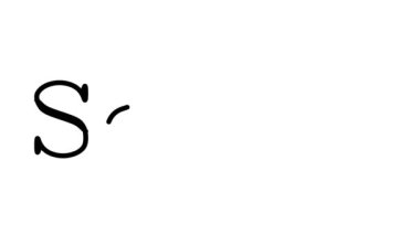 Serif Yazı Tipleri ve Ağırlığı ile Sosyal Canlandırılmış El Yazısı Metni