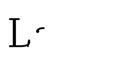 Serif Yazı Tipi ve Ağırlığı ile Lav Canlandırılmış El Yazısı Metni