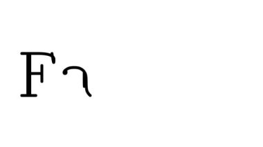 Serif Yazı Tipi ve Ağırlığı ile Baba Canlandırılmış El Yazısı Metni