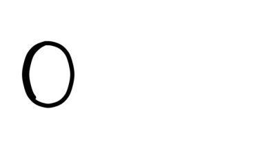 Serif Yazı Tipleri ve Ağırlığı ile Odor Canlandırılmış El Yazısı Metni