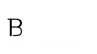 Serif Yazı Tipleri ve Ağırlığı ile Oylama Canlandırılmış El Yazısı Metni