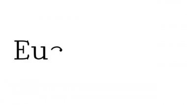 Serif Yazı Tipleri ve Ağırlığı ile Okaliptüs Canlandırılmış El Yazısı Metni