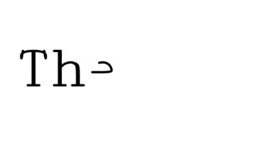 Serif Yazı Tipleri ve Ağırlığı ile Terapi Canlandırılmış El Yazısı Metni