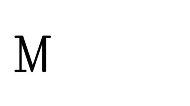 Serif Yazı Tipleri ve Ağırlığı ile Bataklık Canlandırılmış El Yazısı Metni