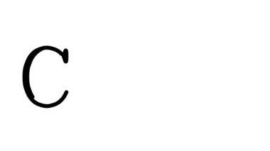 Serif Yazı Tipleri ve Ağırlığı ile Taranmış El Yazısı Metni