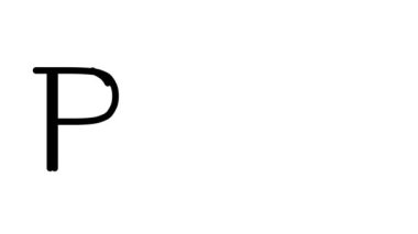 Serif Yazı Tipleri ve Ağırlığı ile Pork Animasyon El Yazısı Metni