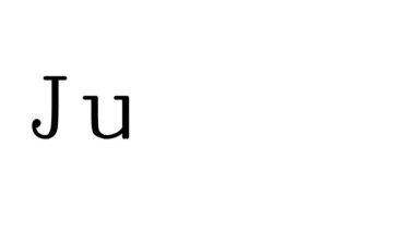 Serif Yazı Tipi ve Ağırlığı ile Jüpiter El Yazısı Metni Canlandırması