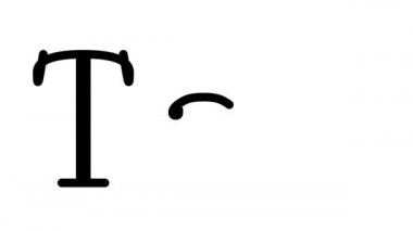 Serif Yazı Tipleri ve Ağırlığı ile Vergilendirilmiş El Yazısı Metni