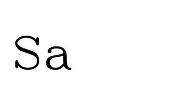 Samba Animasyon El Yazısı Metni Serif Yazı Tipleri ve Ağırlığı
