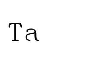 Serif Yazı Tipi ve Ağırlığı ile Tayvan Canlandırılmış El Yazısı Metni