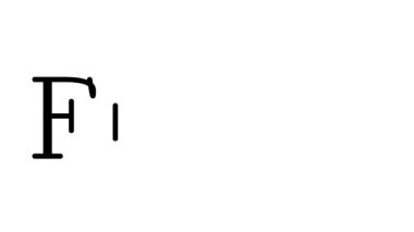 Serif Yazı Tipleri ve Ağırlığı ile Dolandırılmış El Yazısı Metni