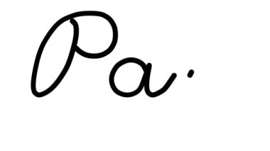 Dekoratif El Yazısı Animasyonunu Altı El Yazısı ve Gotik Yazı Tipiyle Öde